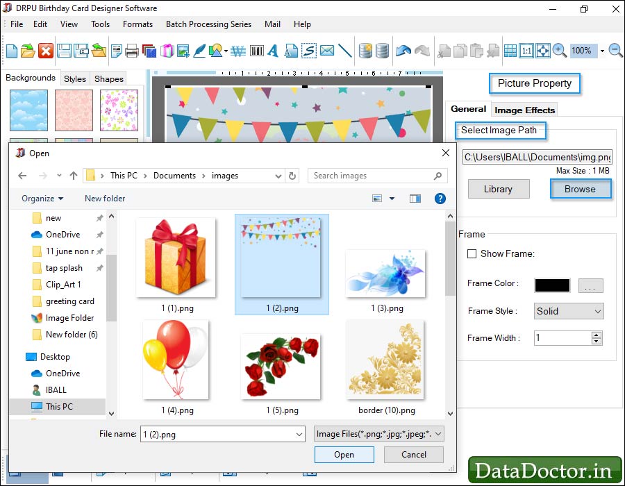 Birthday Card Maker Software