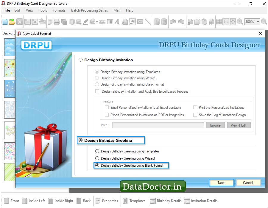 Birthday Card Maker Software