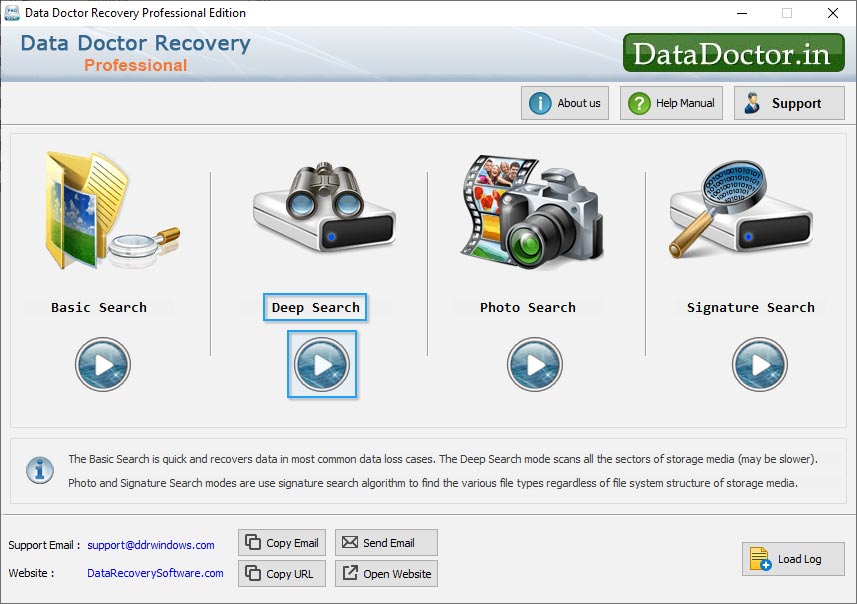 DDR Recovery Software - Professional