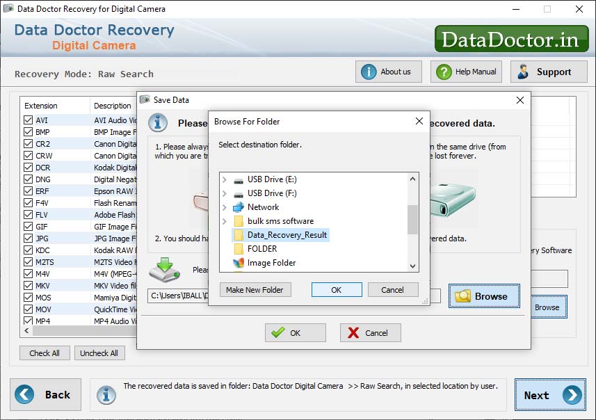 Digital Camera Data Recovery