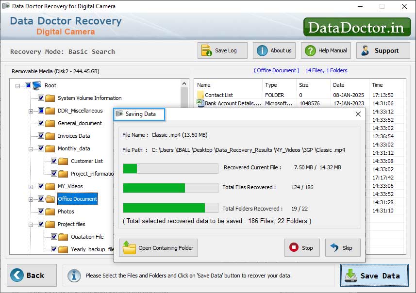 Digital Camera Recovery