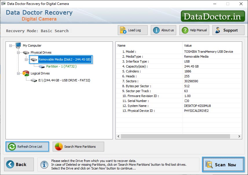 Digital Camera Recovery