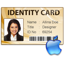 Mac ID Card Design Software