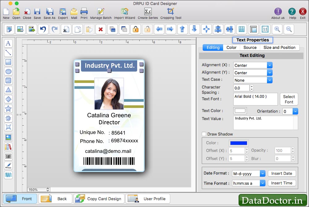 Mac ID Card Design Software