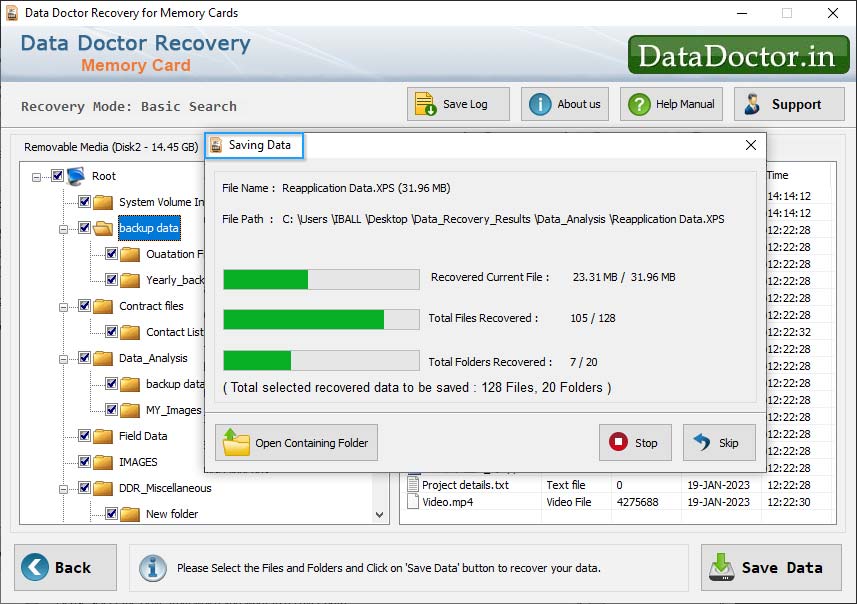 Memory Card Data Recovery