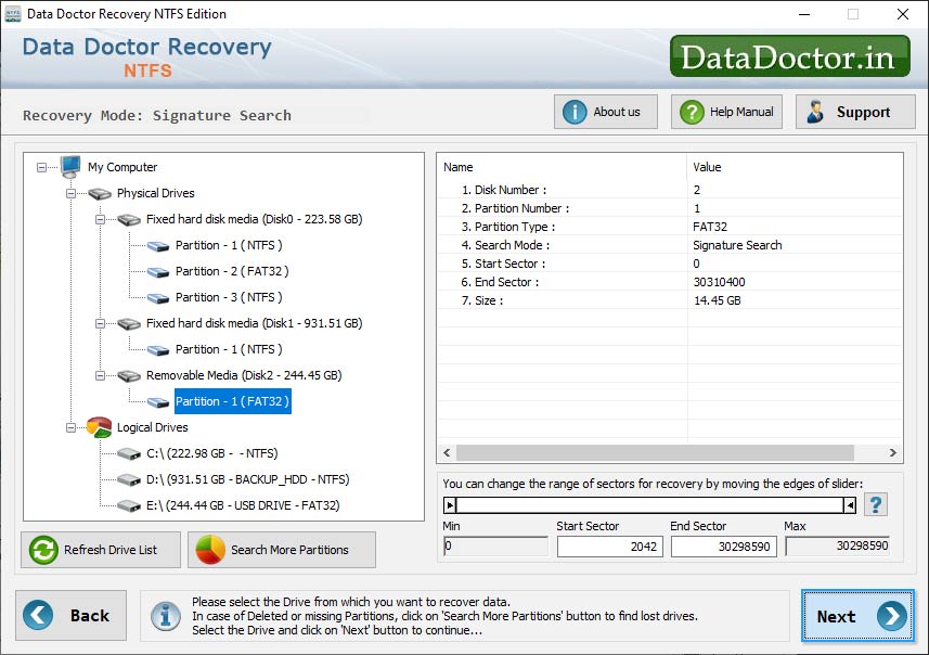 NTFS Data Recovery