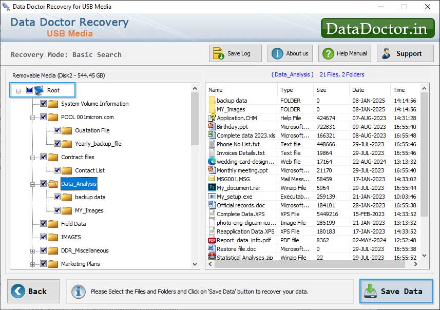 Removable Media Recovery