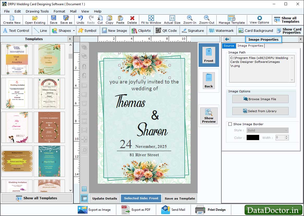 Wedding Card Maker Software